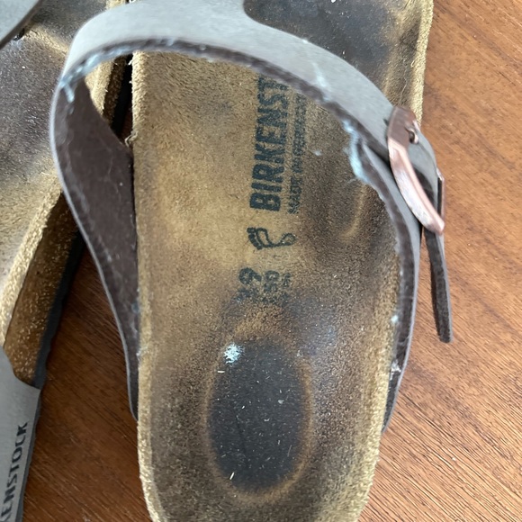 Birkenstock Gizeh Footbed Sandal Mocha Thong Neutral Buckle Shoe - Picture 7 of 7